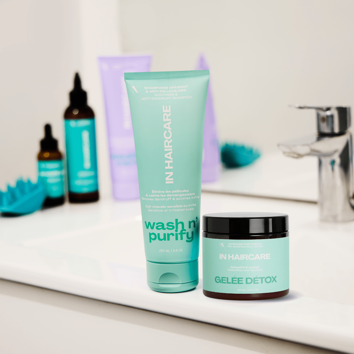 Duo Detox Kopfhaut - Detox Gelee + Wash n&