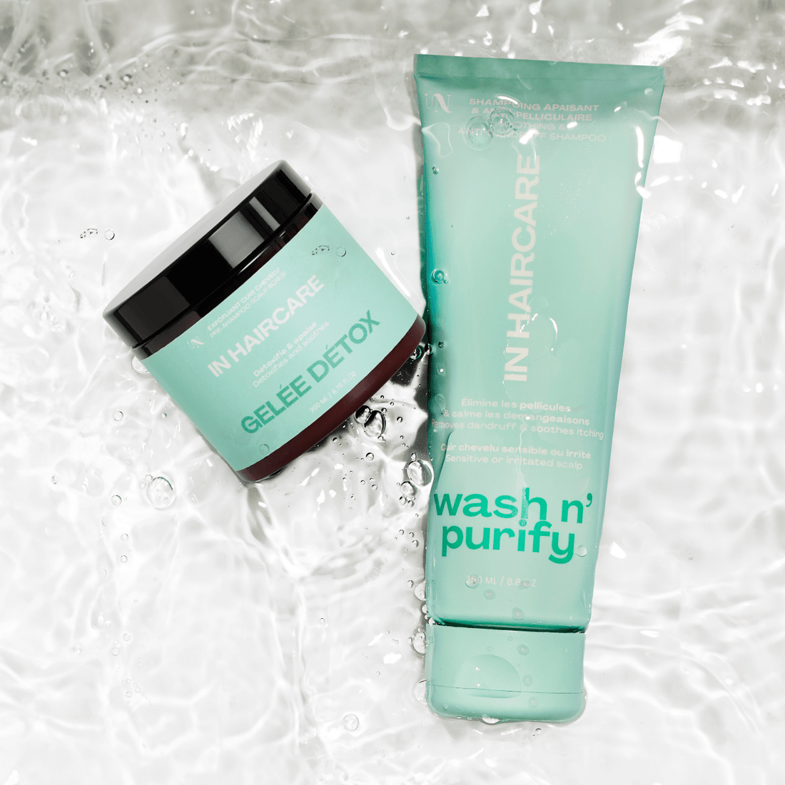 Duo Detox Kopfhaut - Detox Gelee + Wash n&