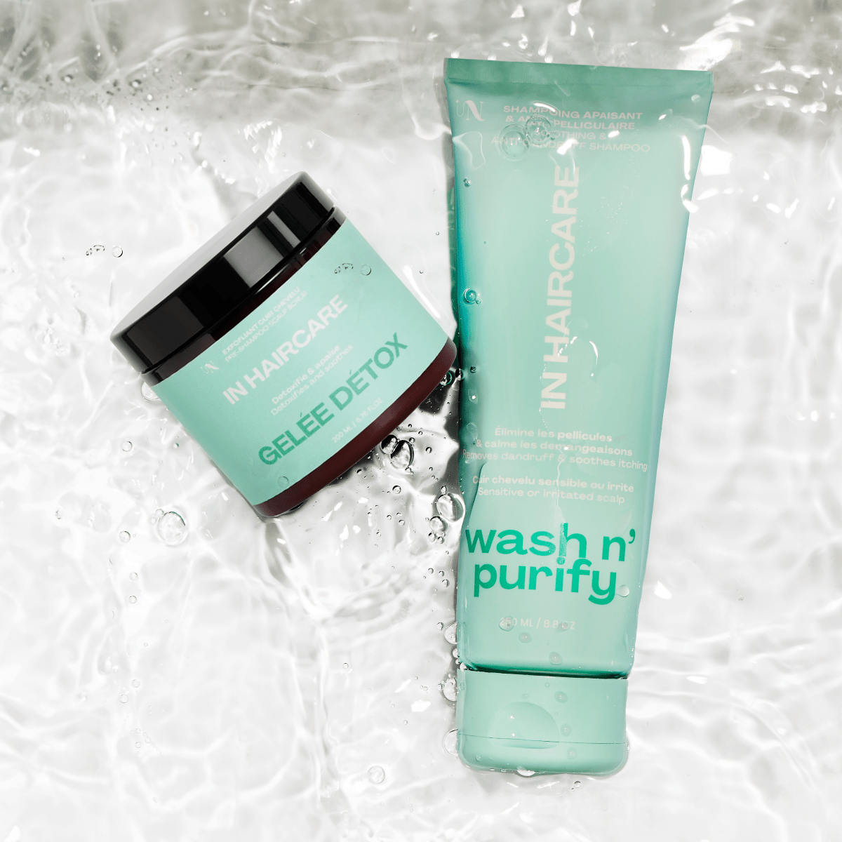 Duo Detox Kopfhaut - Detox Gelee + Wash n&